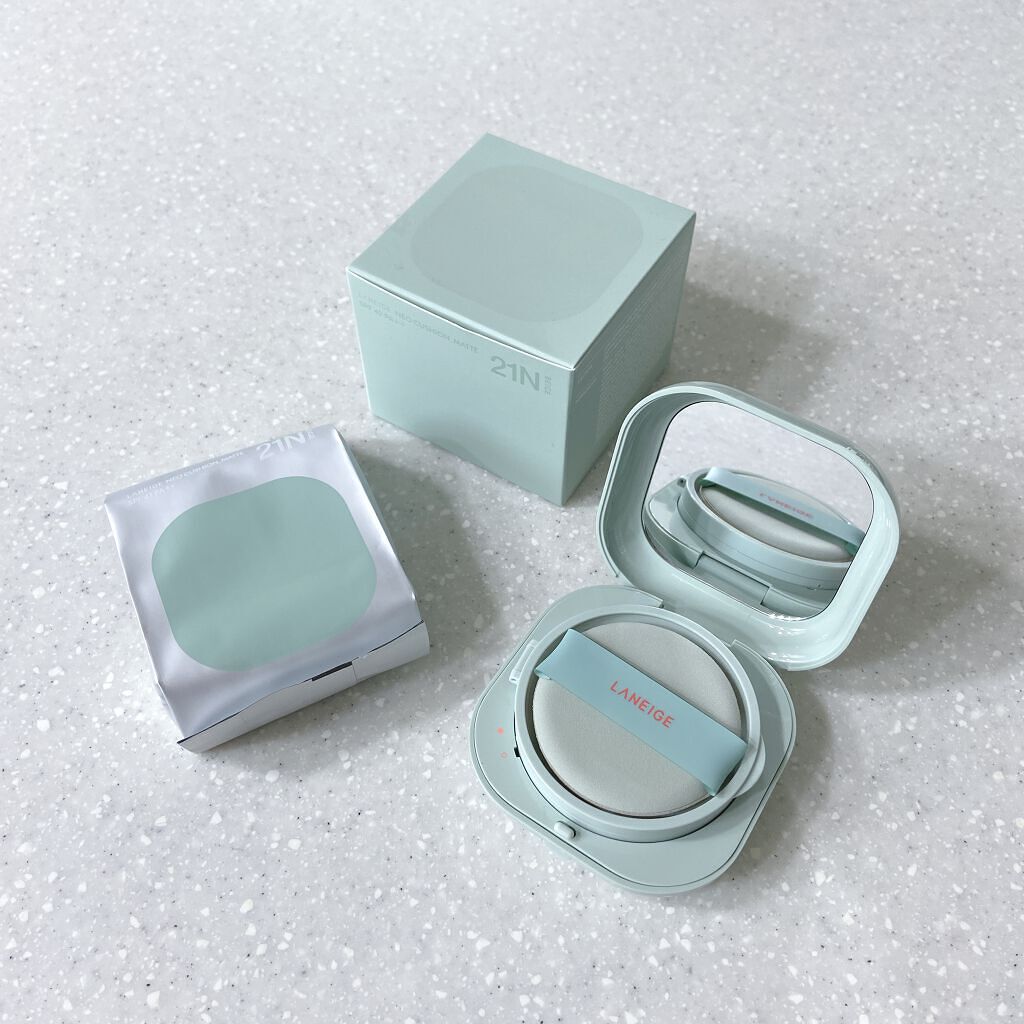 ネオクッション マット/LANEIGE/クッションファンデーションを使ったクチコミ（1枚目）