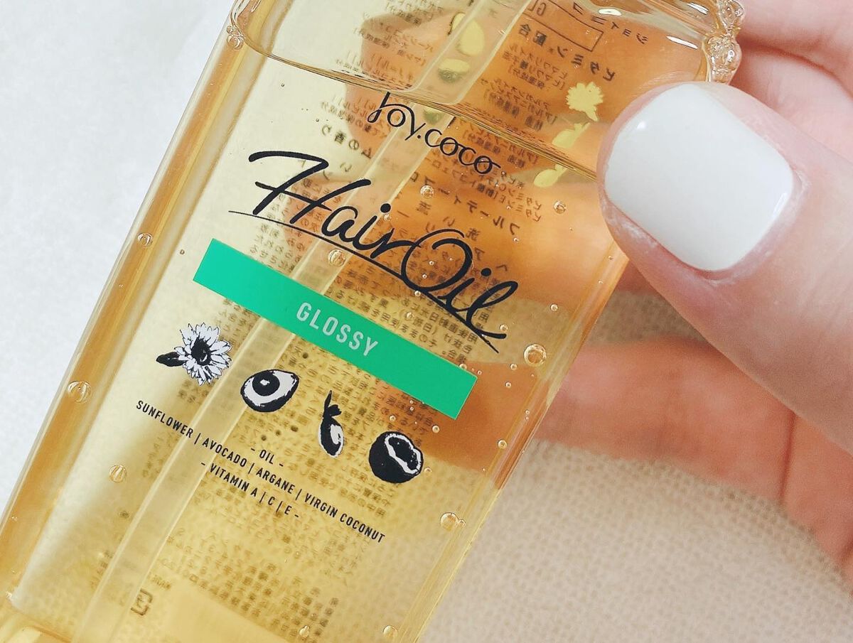Joy.coco HairOil GROSSY/Joy.coco(ジョイココ)/ヘアオイルを使ったクチコミ（3枚目）