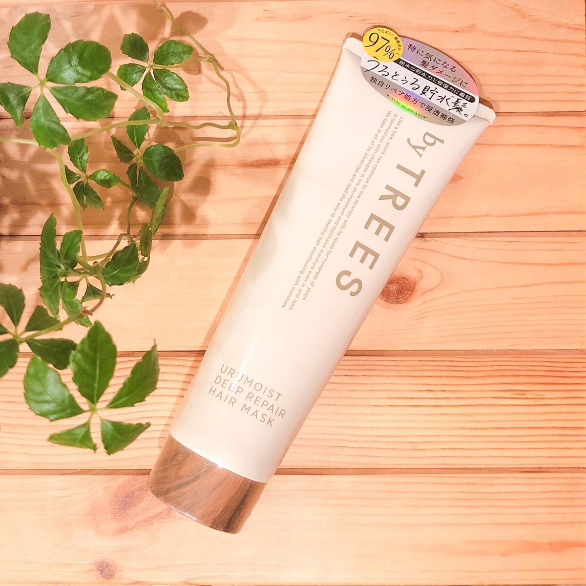うるモイストディープリペアヘアマスク/byTREES/ヘアマスク・ヘアパックを使ったクチコミ(1枚目)