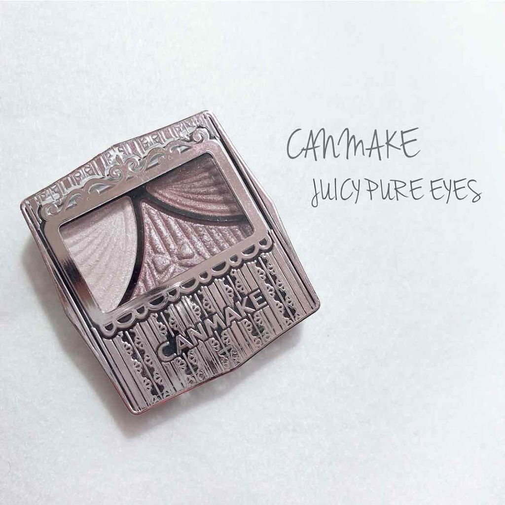 ジューシーピュアアイズ/キャンメイク/アイシャドウパレットを使ったクチコミ（1枚目）