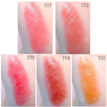 メルティールミナスルージュ(ティントタイプ)/キャンメイク/リップティントを使ったクチコミ(4枚目)