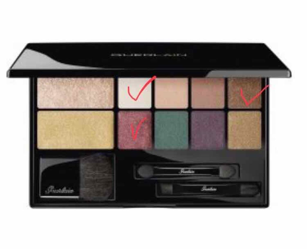 パレット エレクトリック/GUERLAIN/メイクアップキットを使ったクチコミ（1枚目）