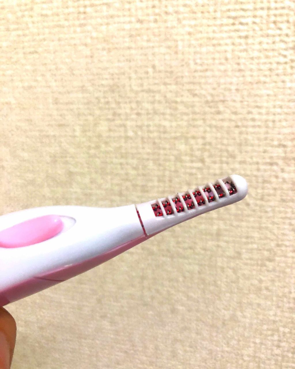 ヒートアイラッシュカーラー/DAISO/ホットビューラーを使ったクチコミ（2枚目）