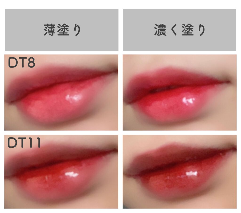 オーロラ デュイ ティント/MERZY/リップティントを使ったクチコミ（2枚目）