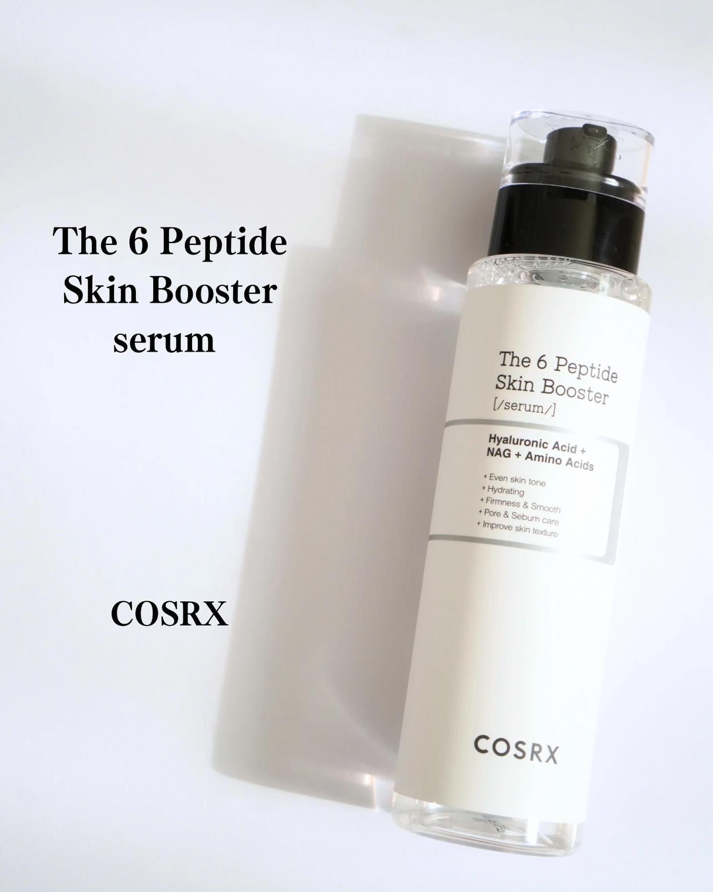 【新品未使用】BEBLAT ブースターアップセラム 3ml×15本大量のおまけ付 Qoo10] COSRX 【大容量】RXザ・6ペプチドスキンブース