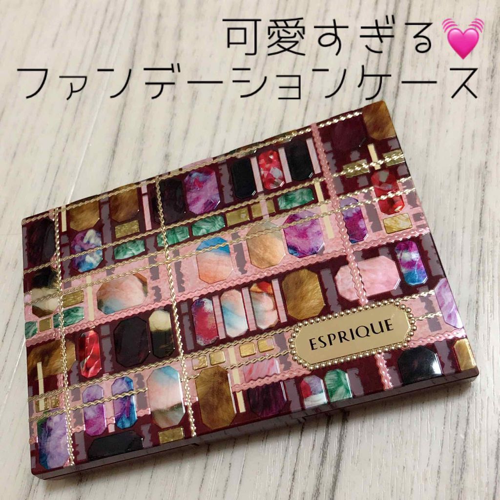 限定パウダーファンデーション シンクロフィット パクト Uv Espriqueの口コミ 混合肌におすすめのパウダーファンデーション めちゃくちゃかわいいフ By ぽにたん 混合肌 30代前半 Lips
