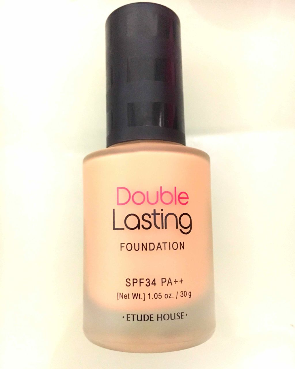 ダブルラスティング ファンデーション/ETUDE/リキッドファンデーションを使ったクチコミ(1枚目)