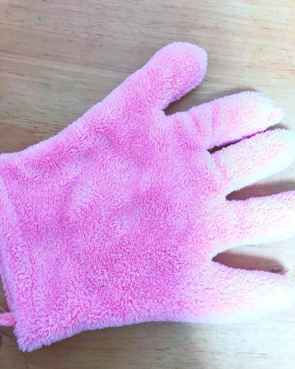 速乾 超吸収!ヘアドライ手袋/DAISO/ヘアケアグッズを使ったクチコミ(1枚目)