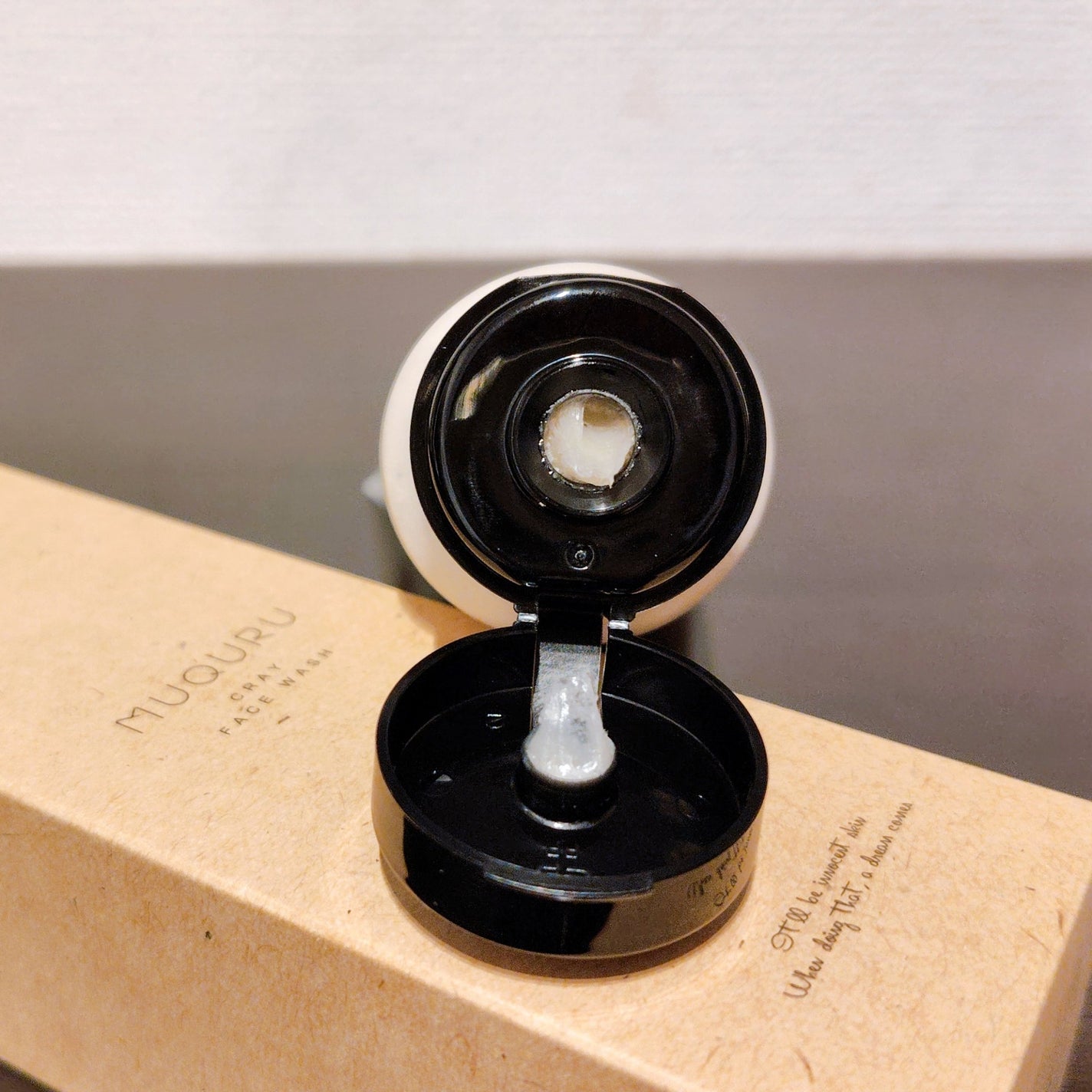 クレイフェイスウォッシュ/MUQURU/洗顔フォームを使ったクチコミ(3枚目)