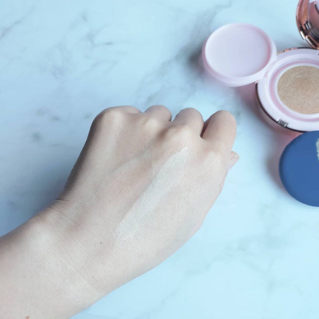 ピンクティーツリーカバークッション/APLIN/クッションファンデーションを使ったクチコミ(5枚目)