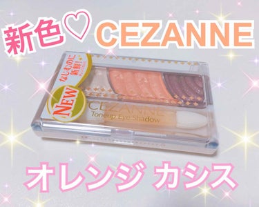 トーンアップアイシャドウ/CEZANNE/アイシャドウパレットを使ったクチコミ（1枚目）