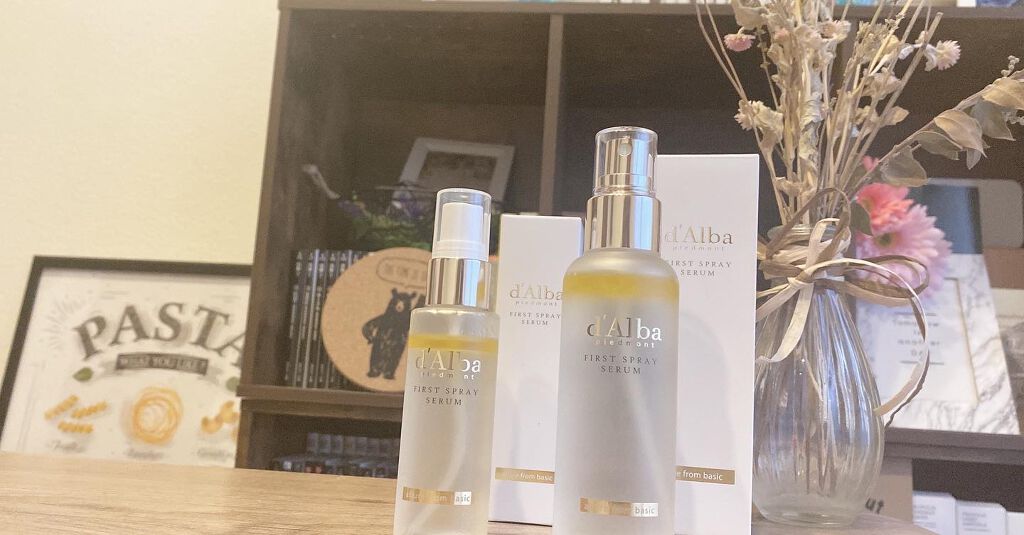 ぷう♡ on LIPS 「dAlbaホワイトトリュフファーストスプレーセラムこれCAミス..」(1枚目)
