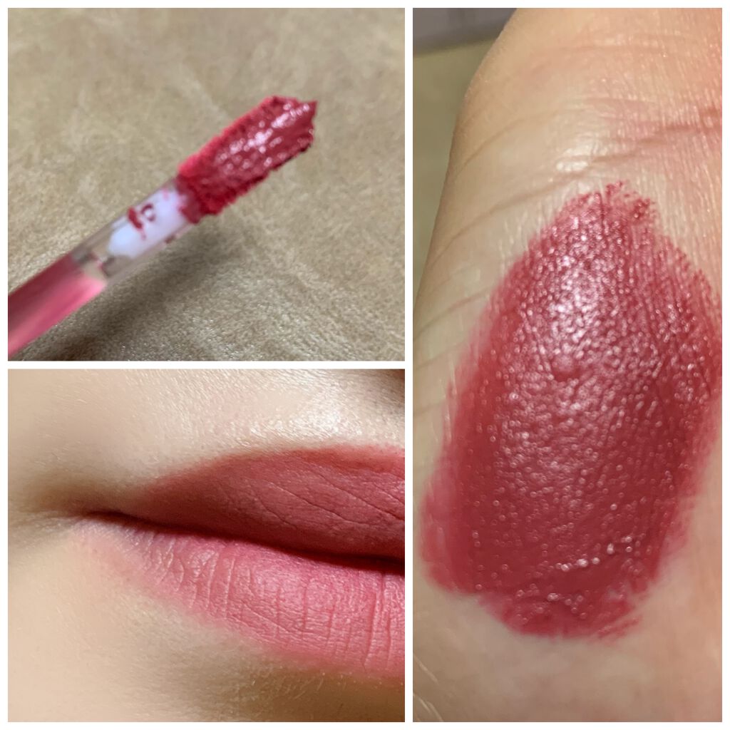 シースルーマットティント 韓服エディション/rom&nd/リップティントを使ったクチコミ(2枚目)