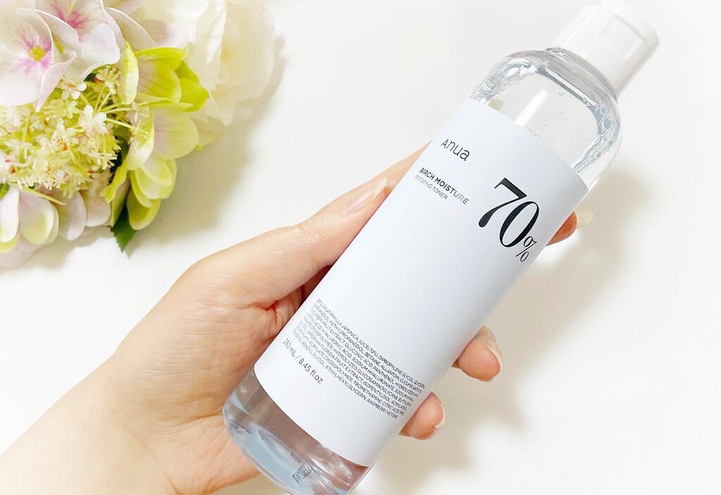 シラカバ 70% 水分ブースティングトナー/Anua/化粧水を使ったクチコミ(3枚目)