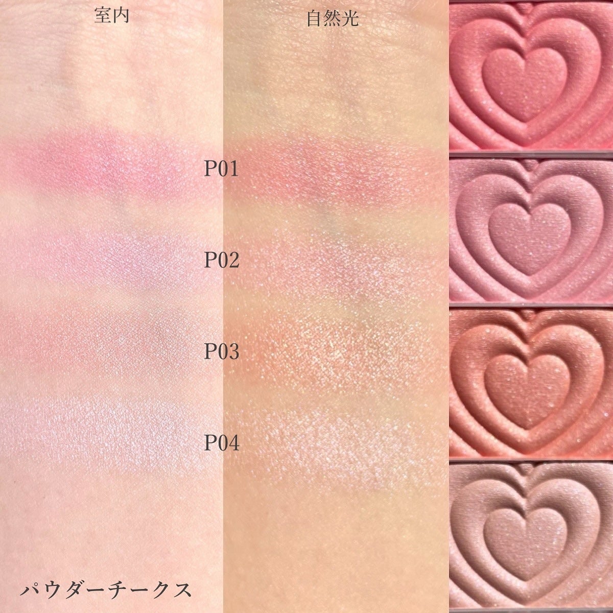 パウダーチークス/キャンメイク/パウダーチークを使ったクチコミ(3枚目)