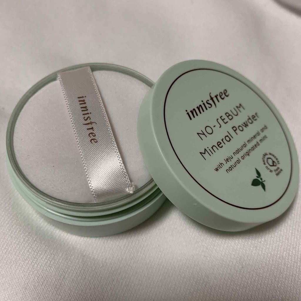 ノーセバム ミネラルパウダー/innisfree/ルースパウダーを使ったクチコミ(1枚目)