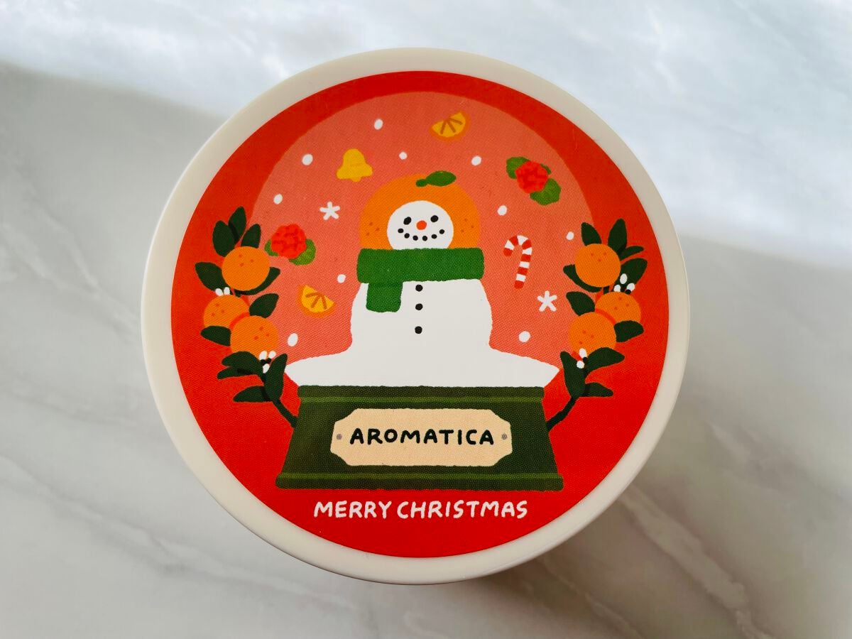 オレンジクレンジングシャーベット/AROMATICA/クレンジングバームを使ったクチコミ(2枚目)