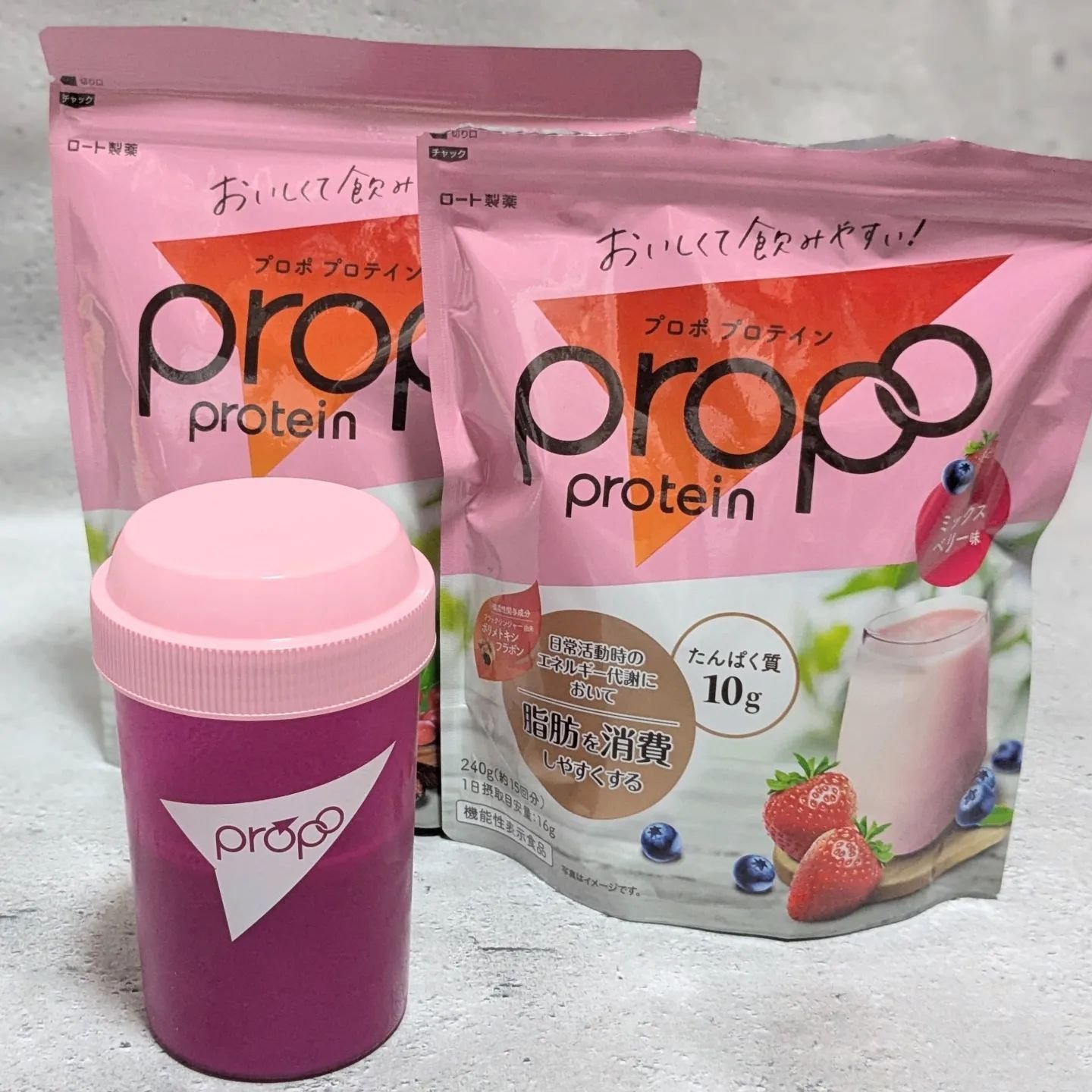 プロポ プロテイン(カフェオレ味)/ロート製薬/その他プロテインを使ったクチコミ（1枚目）