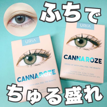CANNA ROZE 1year/URIA i-DOL/カラーコンタクトレンズを使ったクチコミ(1枚目)