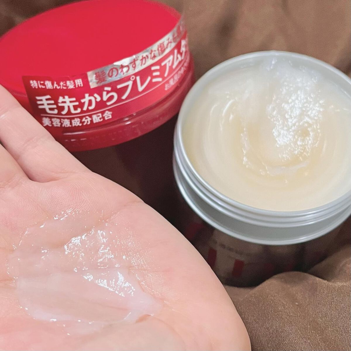 フィーノ プレミアムタッチ 濃厚美容液ヘアマスク/フィーノ/ヘアマスク・ヘアパックを使ったクチコミ(3枚目)