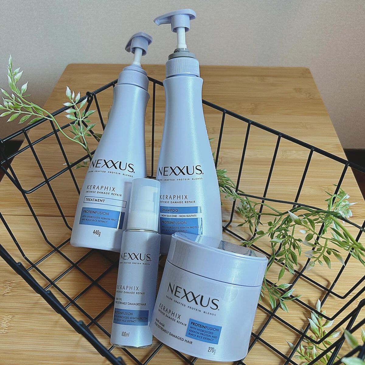 ネクサス インテンスダメージリペア 洗い流さないトリートメントオイル/NEXXUS(ネクサス)/ヘアオイルを使ったクチコミ(1枚目)