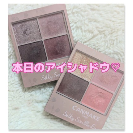 シルキースフレアイズ(マットタイプ)/キャンメイク/アイシャドウパレットを使ったクチコミ(1枚目)