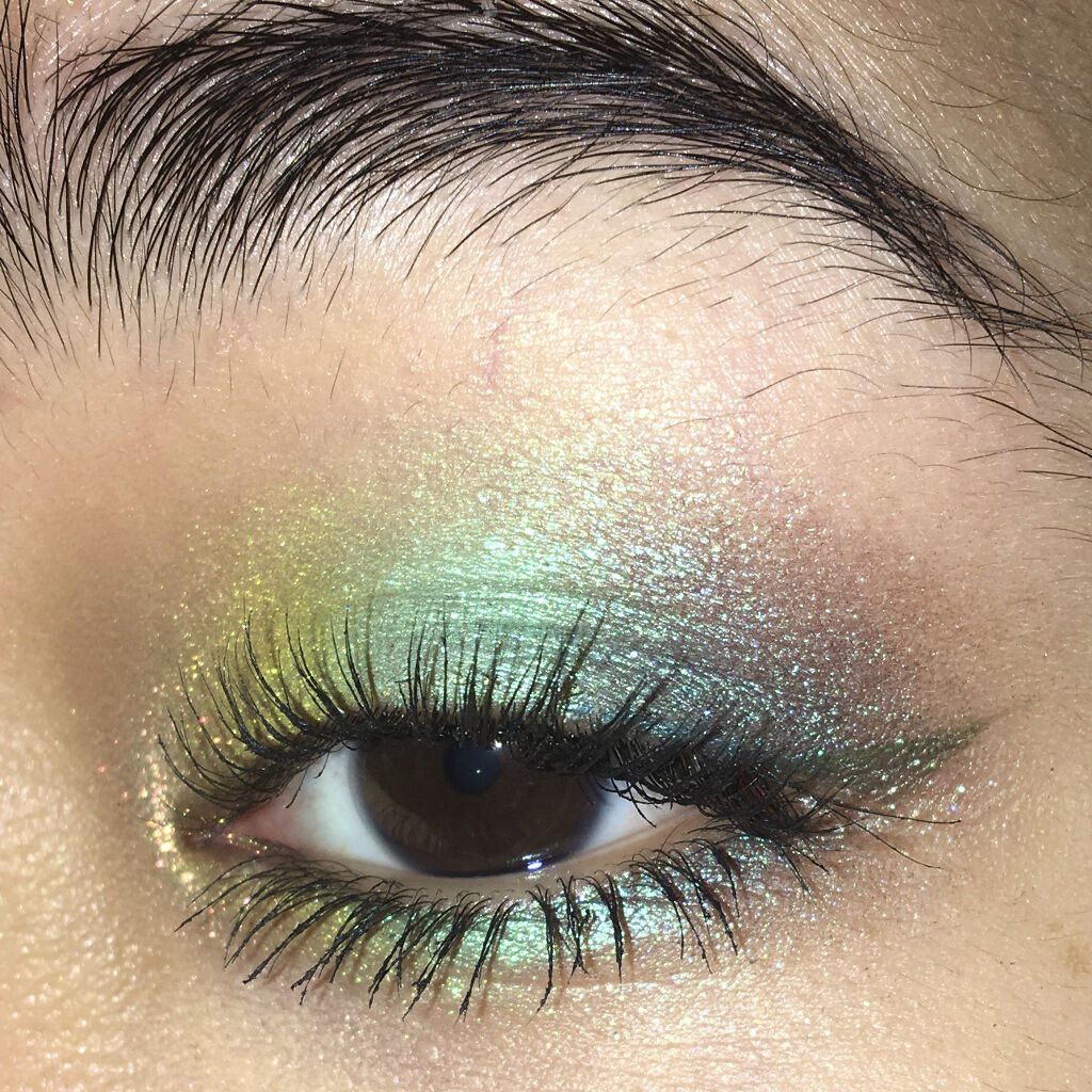 space age highlighter/Kaleidos Makeup/パウダーハイライトを使ったクチコミ（3枚目）