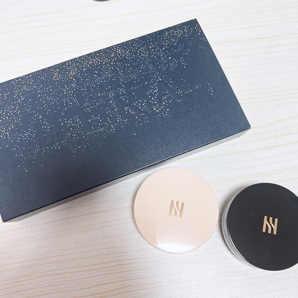 ブラック クッション/HERA/クッションファンデーションを使ったクチコミ（1枚目）