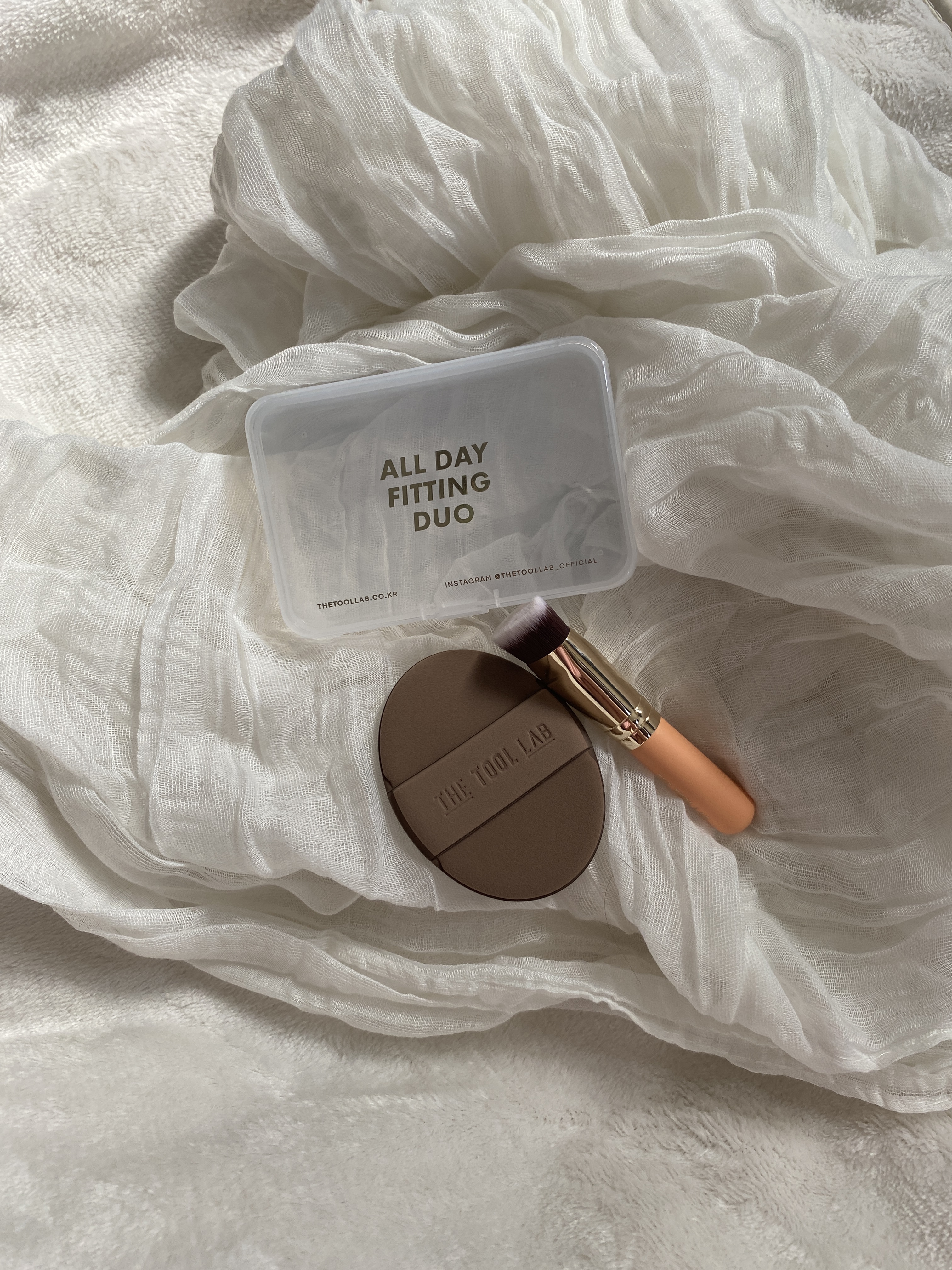 超密着カバーデュオ/THE TOOL LAB/メイクアップキットを使ったクチコミ（1枚目）