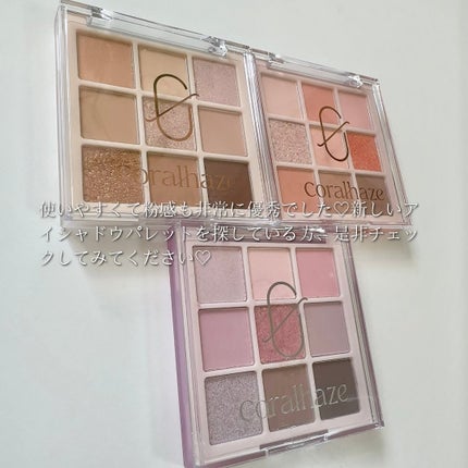 ムードブレンディングシャドウパレット/Coralhaze/アイシャドウパレットを使ったクチコミ(6枚目)