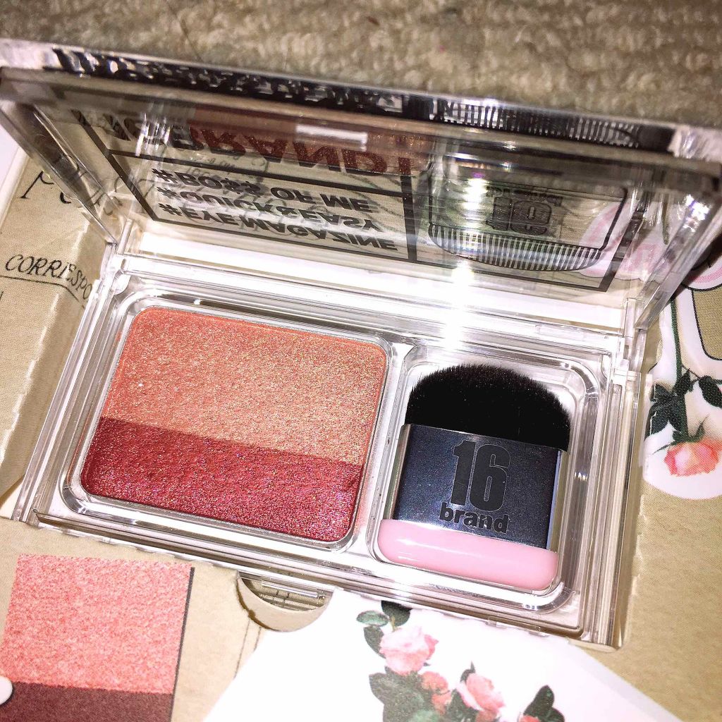16 EYE MAGAZINE/16BRAND/アイシャドウパレットを使ったクチコミ(3枚目)
