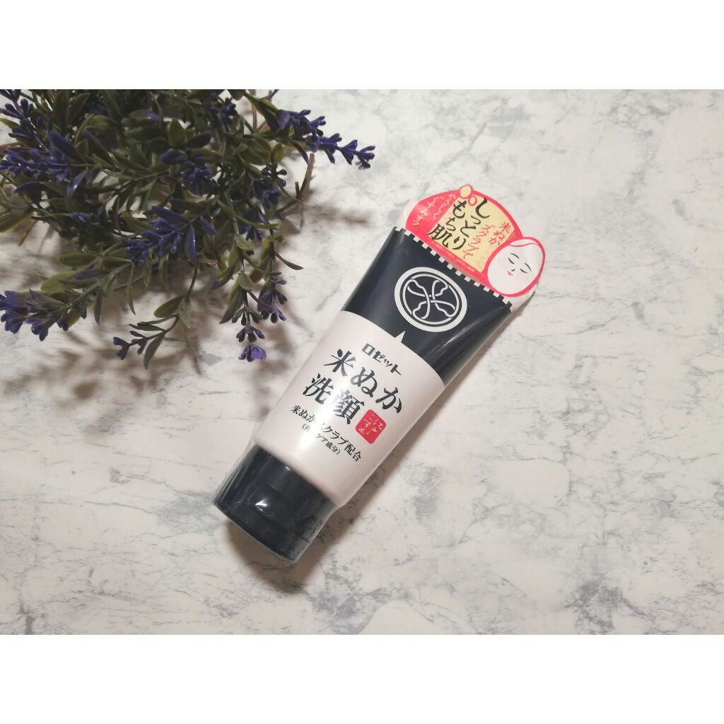 江戸こすめ 米ぬか洗顔/ロゼット/洗顔フォームを使ったクチコミ(1枚目)