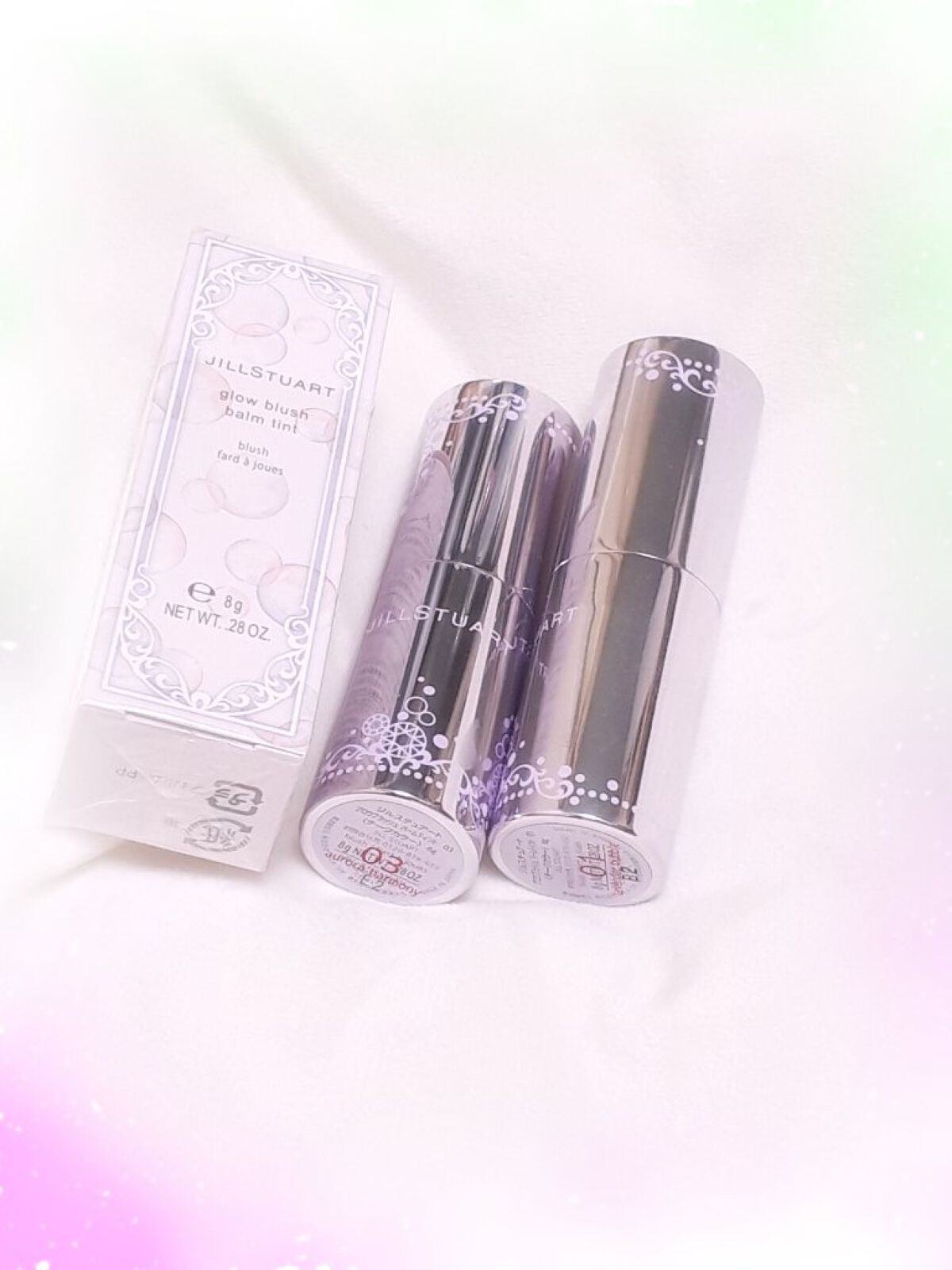 グロウブラッシュ バームティント/JILL STUART/ジェル・クリームチークを使ったクチコミ（1枚目）