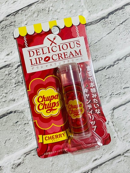 デリシャスリップクリーム Chupa Chups(チュッパチャプス)/デリシャスリップクリーム/リップクリームを使ったクチコミ(1枚目)