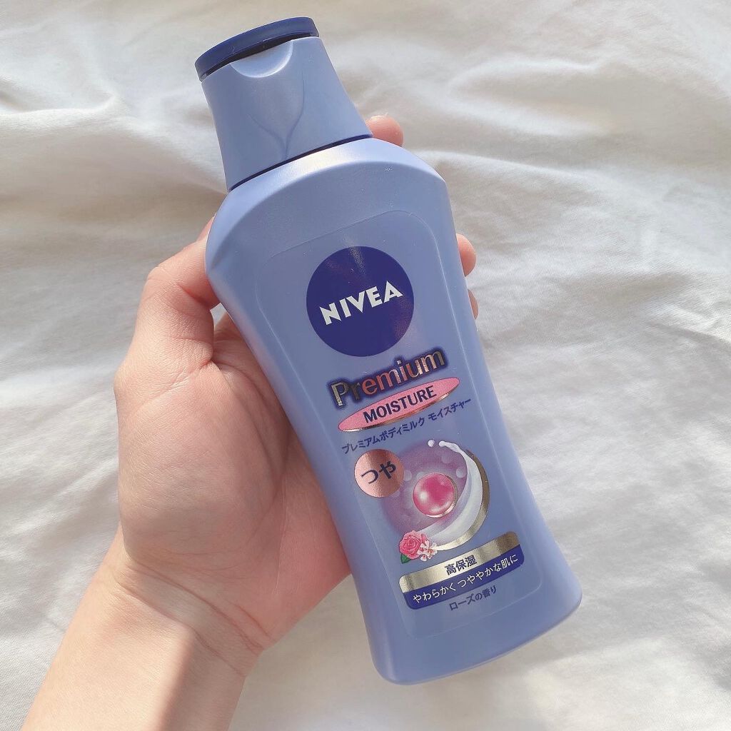 ニベア プレミアムボディミルク モイスチャー/ニベア/ボディミルクを使ったクチコミ(1枚目)