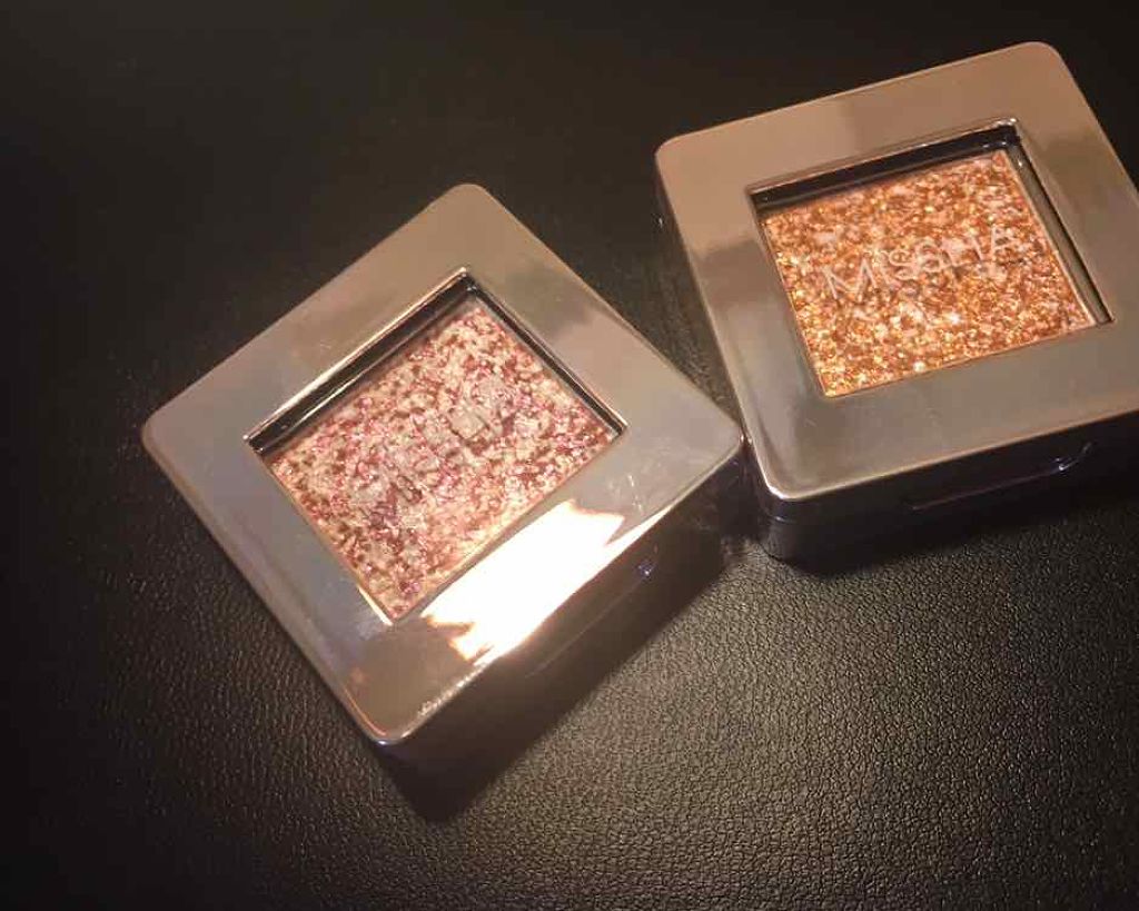 グリッタープリズム シャドウ/MISSHA/グリッターを使ったクチコミ（1枚目）