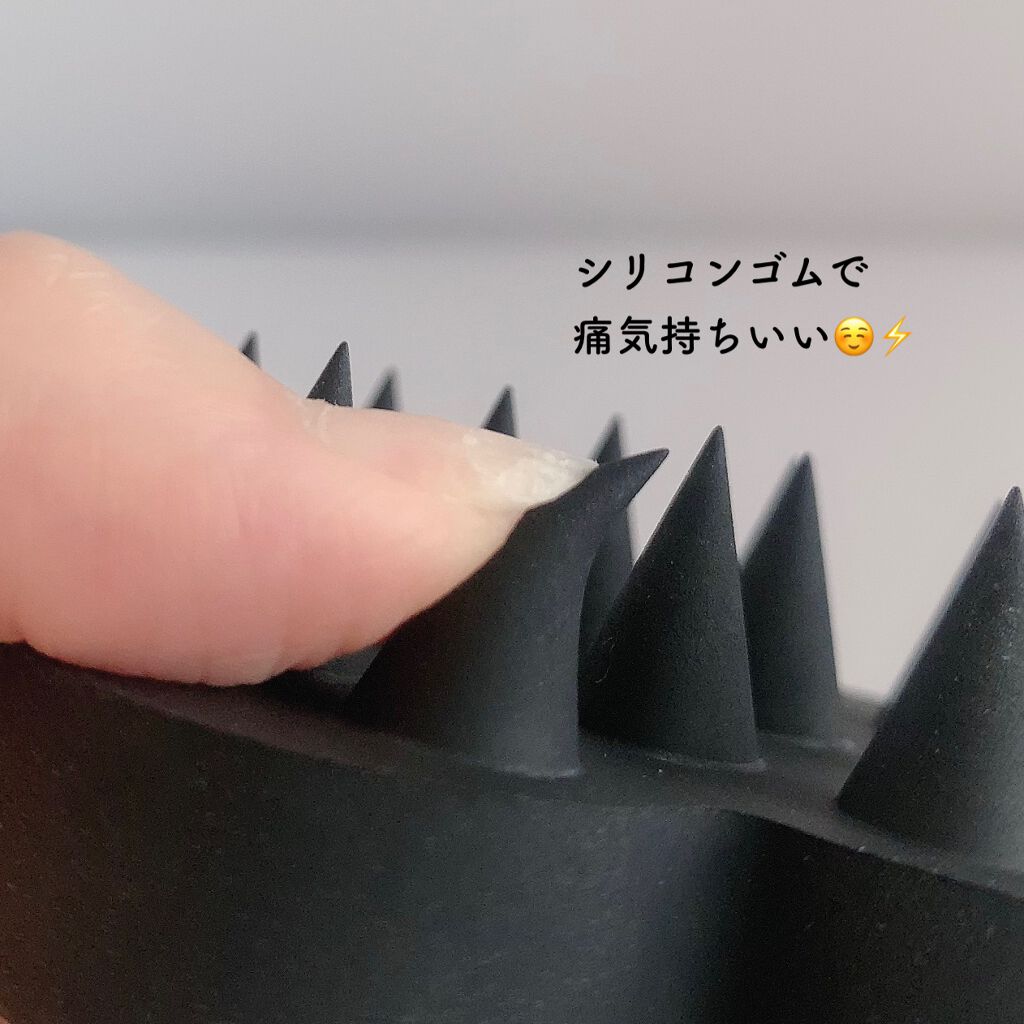 uka scalp brush kenzan/uka/スカルプブラシを使ったクチコミ（3枚目）