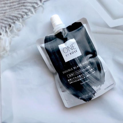 ダブル ブラック ウォッシャー/ONE BY KOSE/その他洗顔料を使ったクチコミ(1枚目)