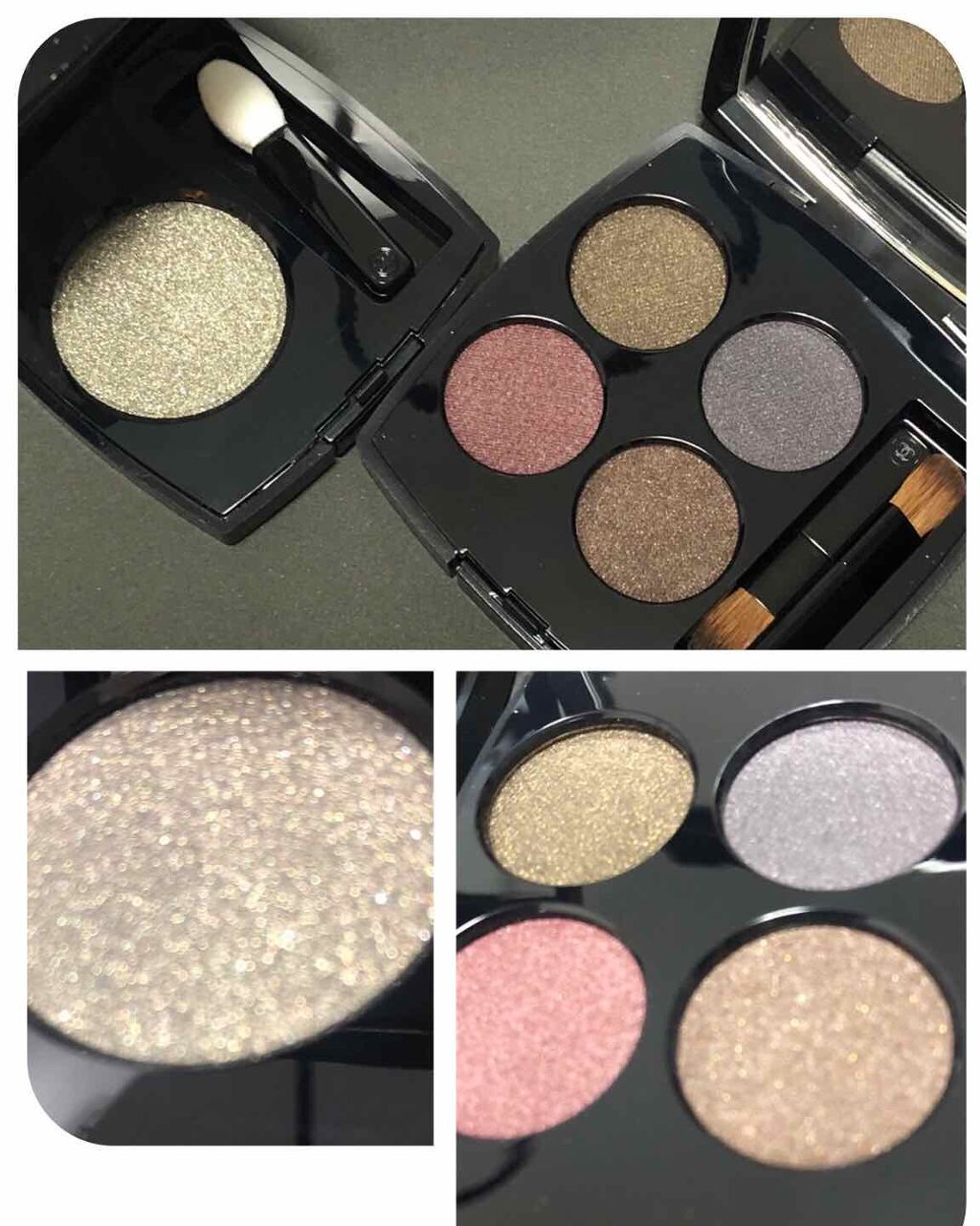 オンブル プルミエール トップコート/CHANEL/単色アイシャドウを使ったクチコミ（2枚目）