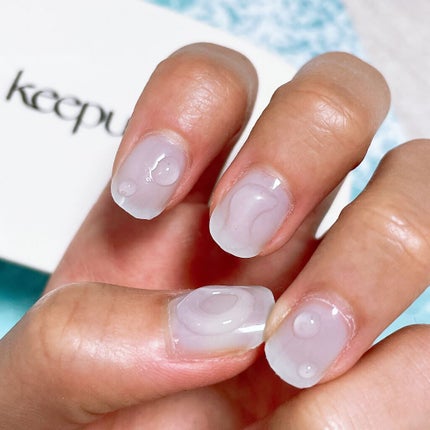 ネイルシール/KEEPU/ネイルシールを使ったクチコミ(2枚目)