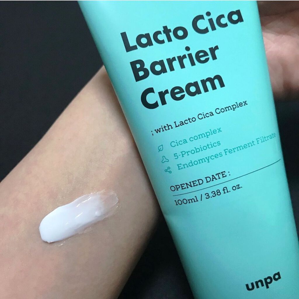 Lacto Cica Barrier Cream/unpa/フェイスクリームを使ったクチコミ（3枚目）