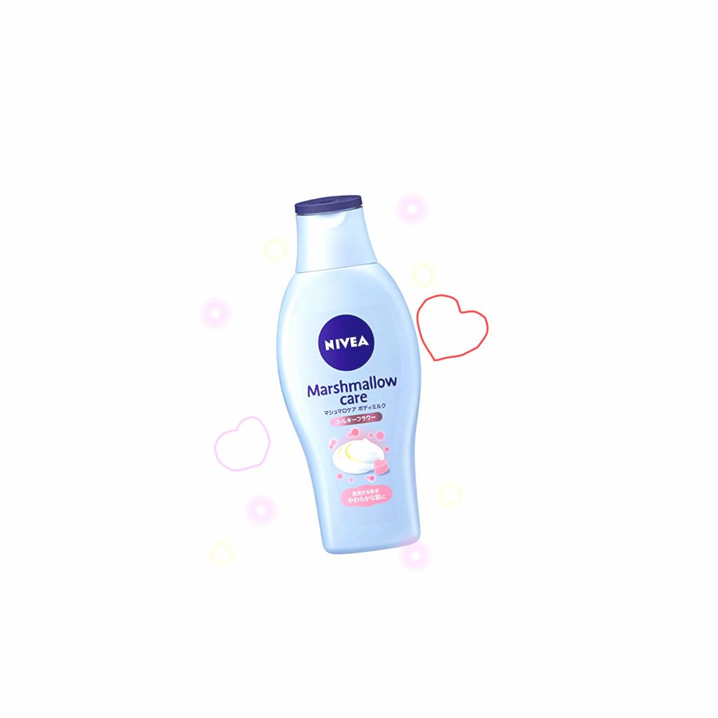 マシュマロケアボディミルク シルキーフラワーの香り/ニベア/ボディミルクを使ったクチコミ(1枚目)