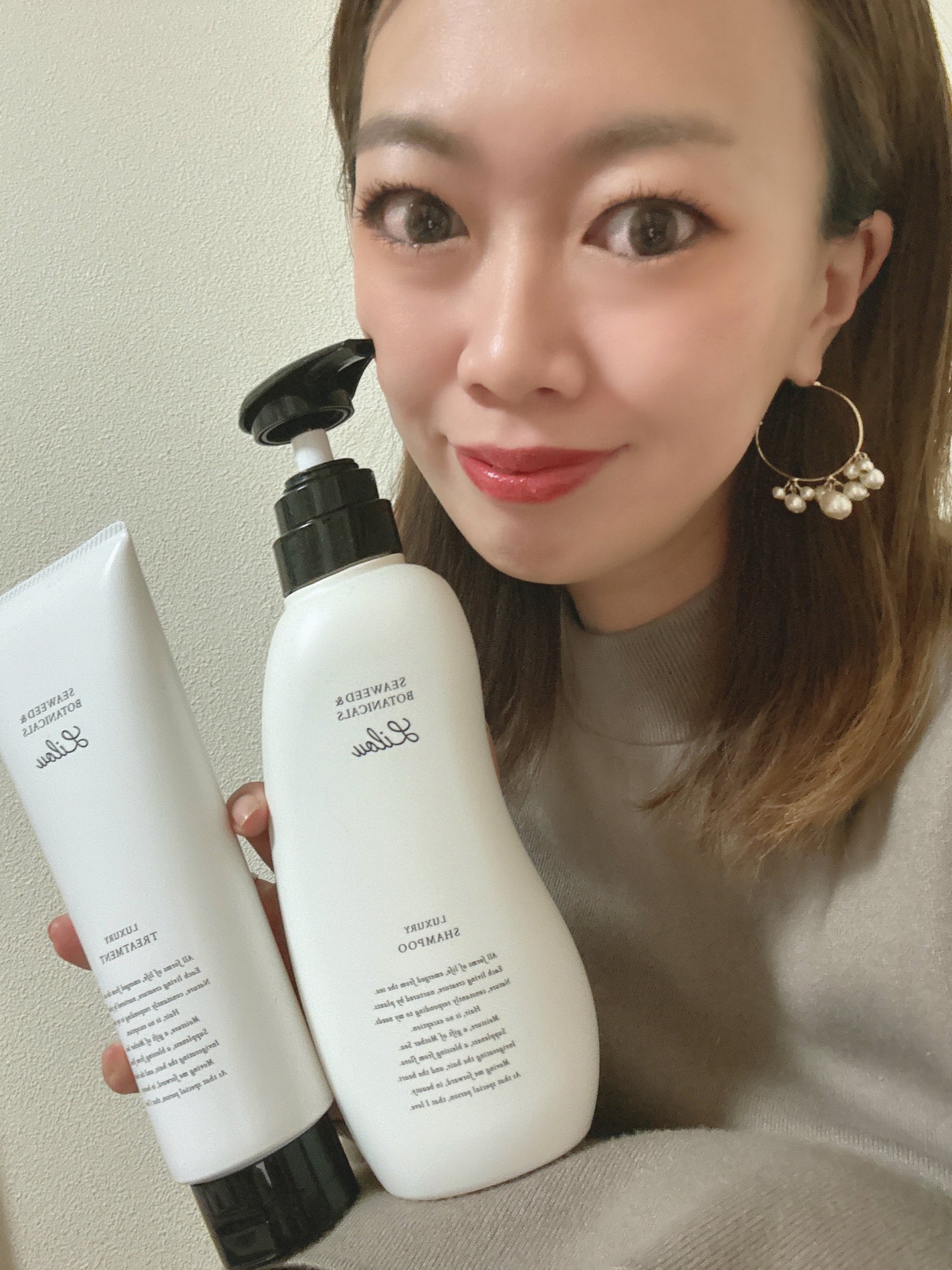 Lilou リル ラグジュアリーシャンプー/トリートメント/Lilou/市販シャンプーを使ったクチコミ(2枚目)