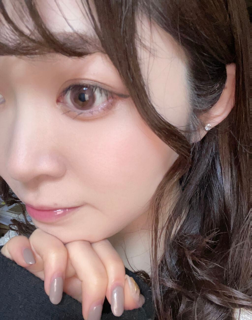 ダブルニーズ パンパンマスカラ 04 ブラウン/TONYMOLY/マスカラを使ったクチコミ(4枚目)