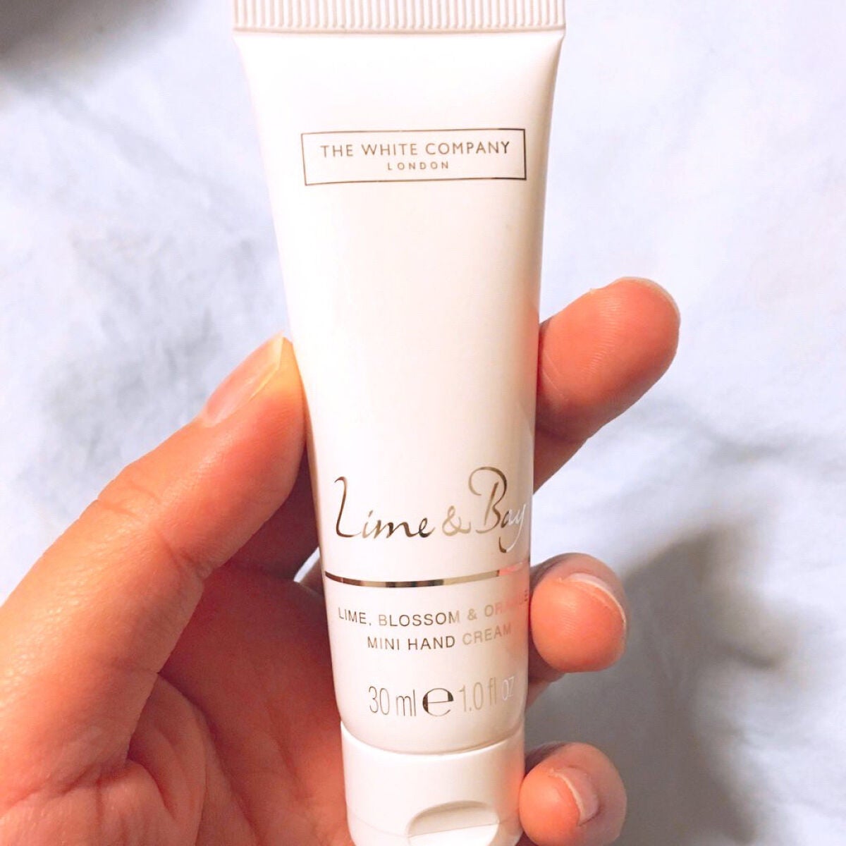 試してみた】Lime & Bay Mini Hand Cream/The White Company | LIPS