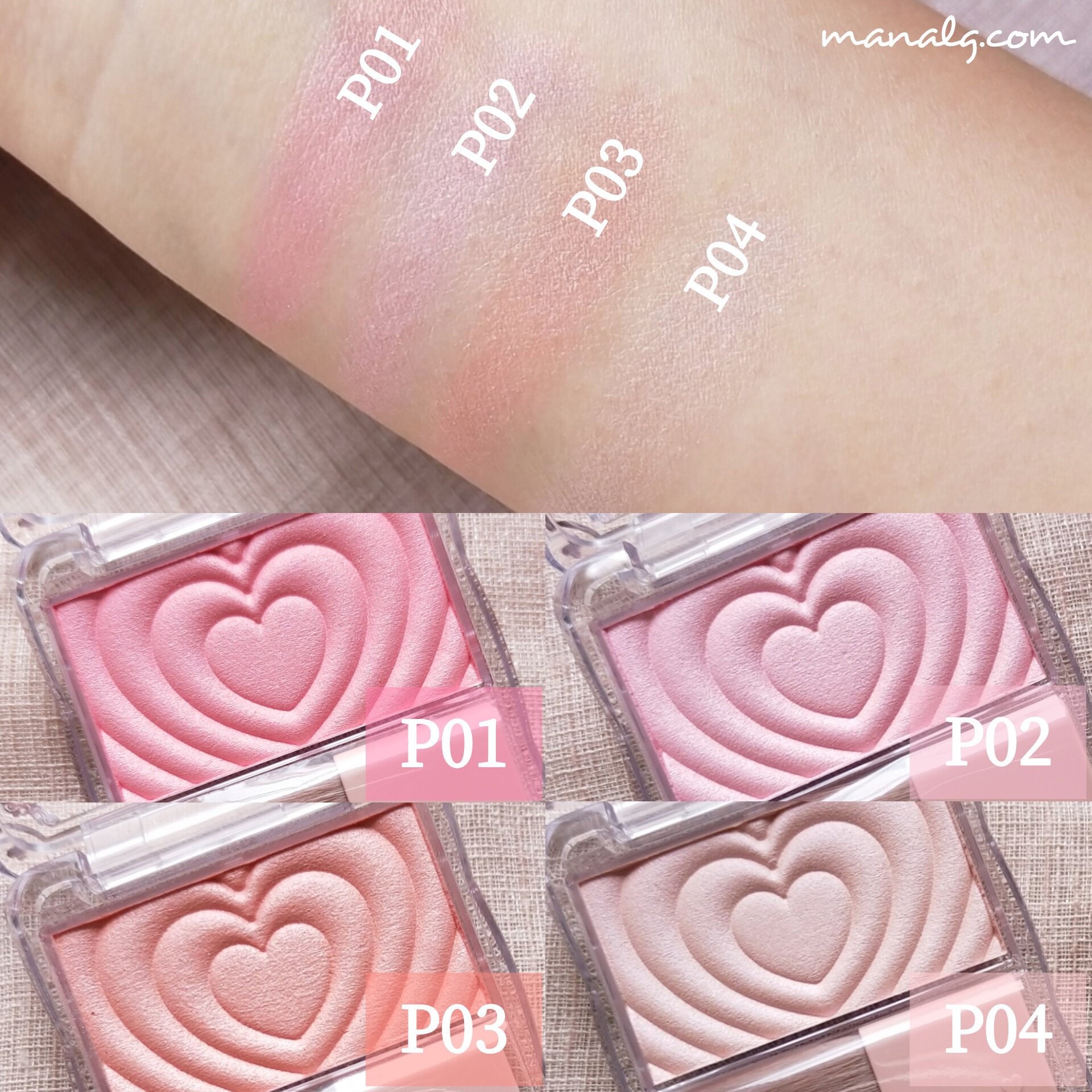 パウダーチークス/キャンメイク/パウダーチークを使ったクチコミ（2枚目）