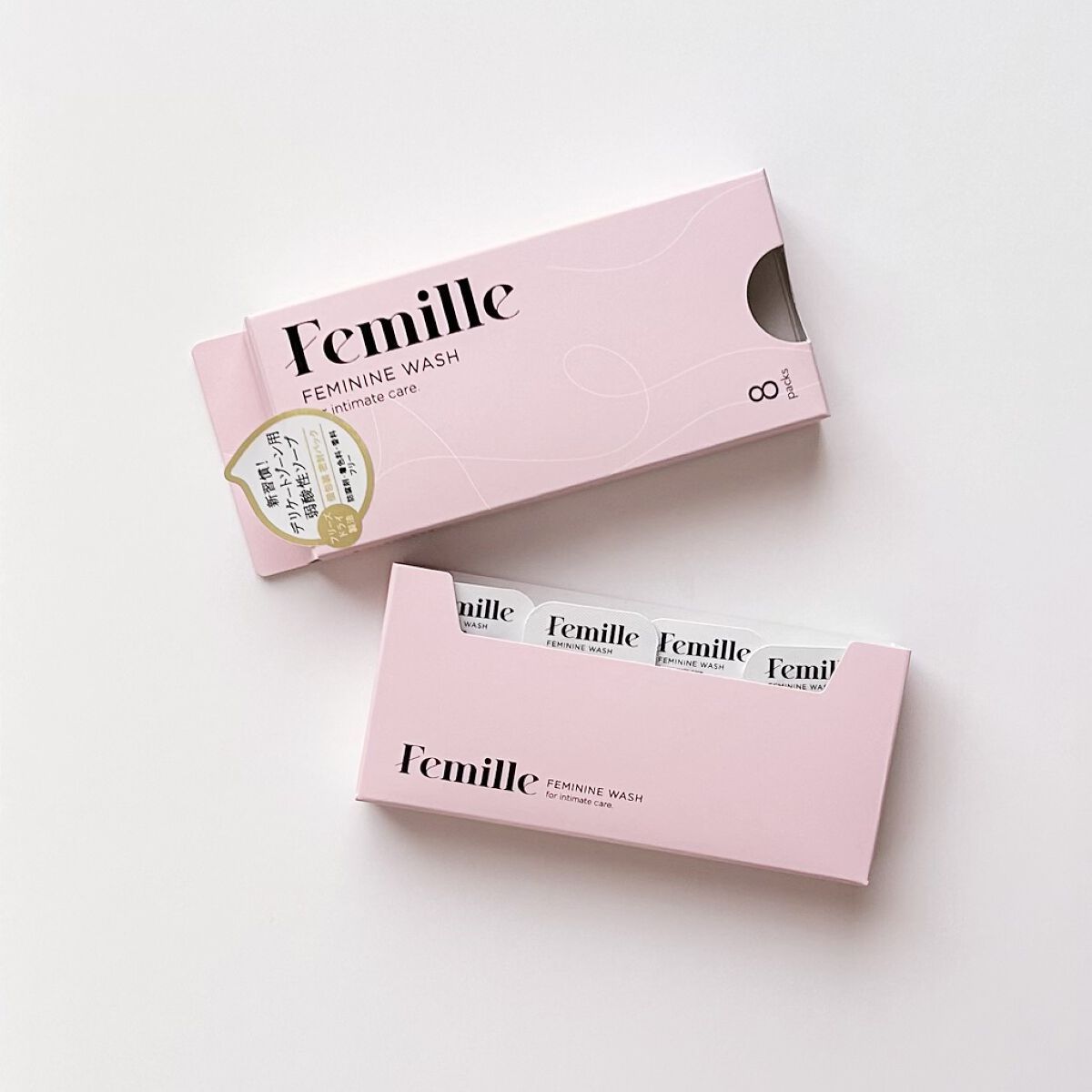 フェミニンウォッシュFD 8 packs/Femille/デリケートゾーンケアを使ったクチコミ（3枚目）