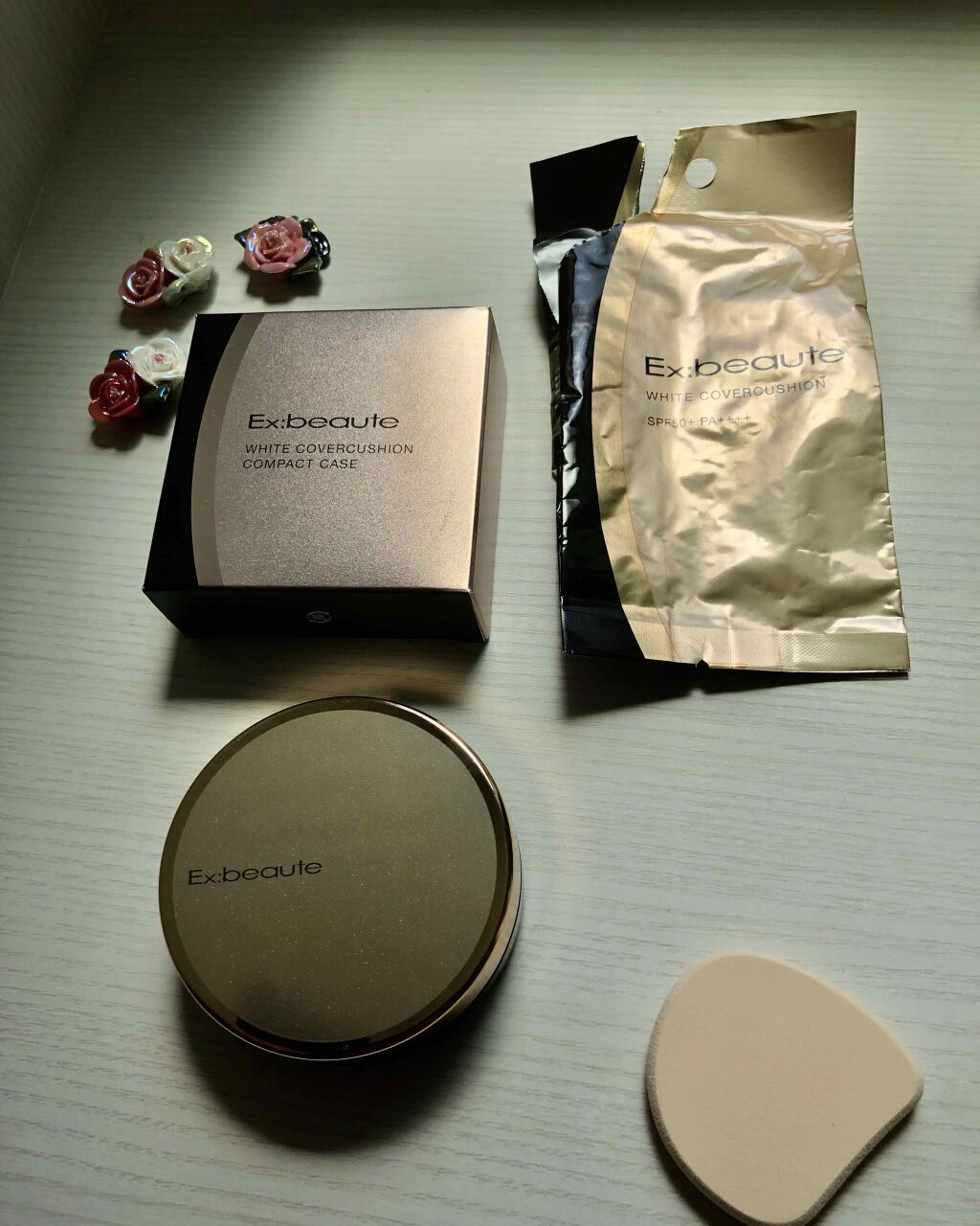 ホワイトカバークッション/エクスボーテ/クッションファンデーションを使ったクチコミ(1枚目)