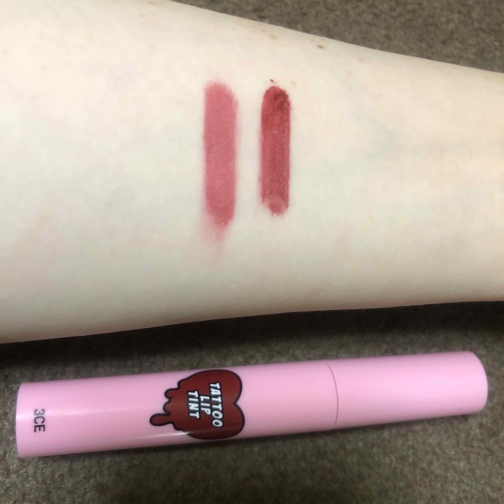 3CE TATTOO LIP TINT/3CE/リップグロスを使ったクチコミ(1枚目)