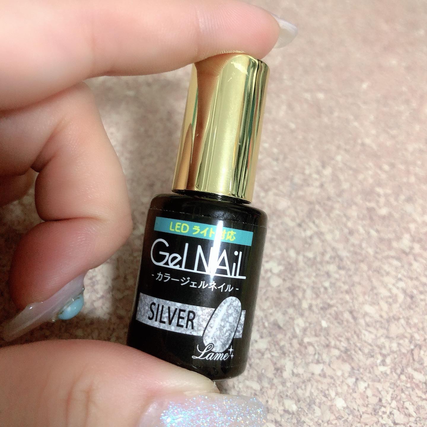 ジェルネイル（ライト対応）/セリア/ジェルネイルを使ったクチコミ（3枚目）